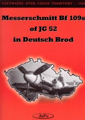 Messerschmitt Bf 109s of JG52 in Deutsch Brod (Luftwaffe over Czech territory 1945)