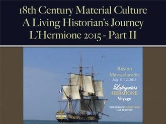 A Living Historians Journey: LHermione 2015 (Part II)