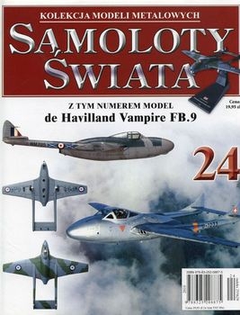 de Havilland Vampire FB.9 (Samoloty Swiata 24)