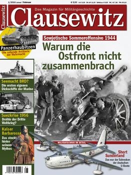 Clausewitz: Das Magazin fur Militargeschichte 1/2016
