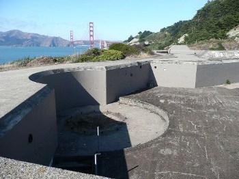 Fort Winfield Scott Coast Defense Batteries, San Francisco. Photos
