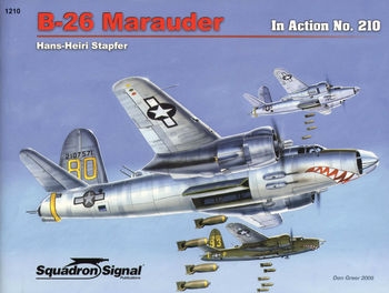 B-26 Marauder in Action (Squadron Signal 1210)