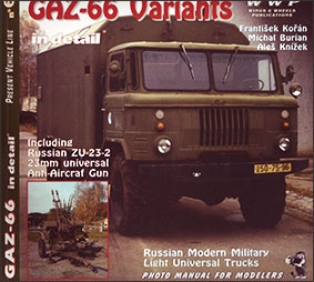 WWP Present Vehicle Line No.6: GAZ-66 Variants in Detail Including Russian ZU-23-2 23mm Universal Anti Aircraft Gun