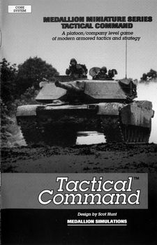 Tactical Command: A Platoon Company Level Game of Modern Armored Tactics and Strategy