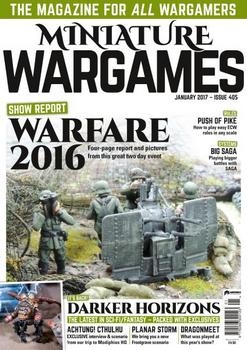 Miniature Wargames 2017-01