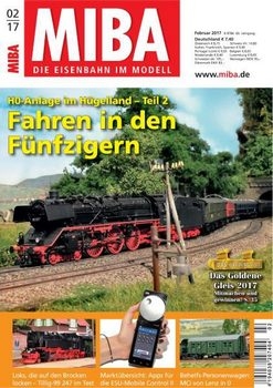 MIBA Die Eisenbahn im Modell 2017-02