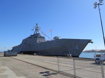 USS Coronado LCS-4 Walk Around