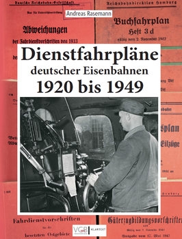 Dienstfahrplane Deutscher Eisenbahnen 1920 bis 1949