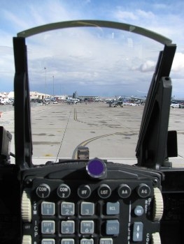 F-16AM cockpit Walk Around