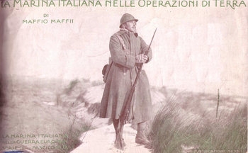 La Marina Italiana Nella Guerra Europea Libro Nono: La Marina Italiana Nelle Operazioni Di Terra