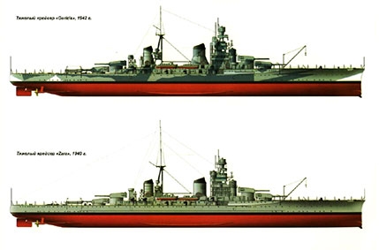 Морская коллекция №2 - 2006. Тяжелые крейсера типа "ЗАРА"