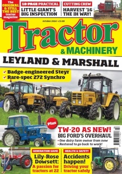Tractor & Machinery Vol. 22 issue 12 (2016/10)