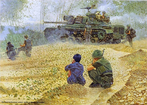 Osprey Warrior 90 - US Marine Corps Tank Crewman 1965–70
