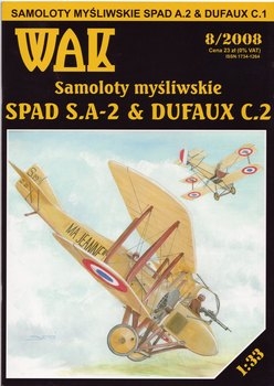 Spad S.A-2 & Dufaux C.2 (WAK 8/2008)