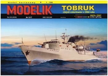 Eskortowiec Tobruk (Modelik 2017-02)