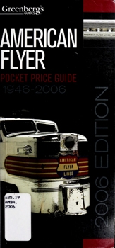 American Flyer Pocket Price Guide 1956-2006 (Greenberg's Guides)