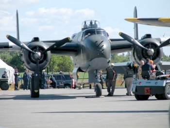 B-25J Mitchell Bomber Walk Around