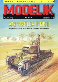 A12 Matilda II MK III (Modelik 9/2010)