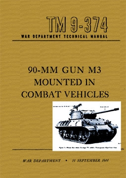 90-mm Gun M3 Mounted in Combat Vehicles