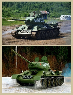 Glorious history of the middle tank T-34: Weapons and military equipment of the world