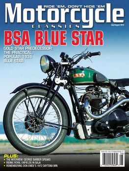 Motorcycle Classics - July/August 2019