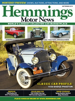 Hemmings Motor News 2019-09