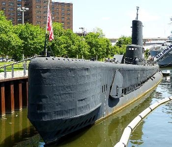 Submarine USS Croaker Walk Around