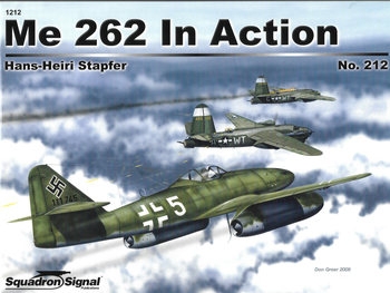 Me 262 in Action (Squadron Signal 1212)