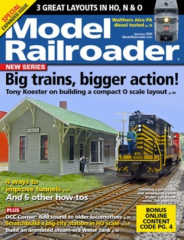 Model Railroader 2020-01