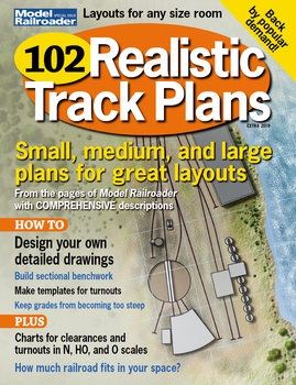 102 Realistic Track Plans (Model Railroad Special)