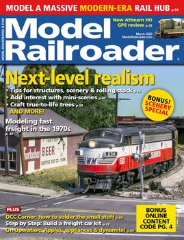 Model Railroader 2020-03