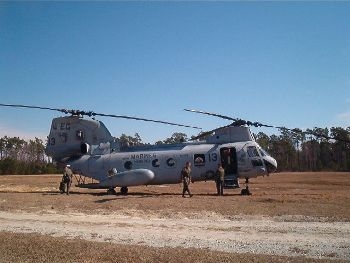 Boeing Vertol CH-46E Sea Knight Walk Around