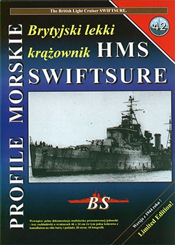 Profile Morskie 42. Brytyjiski lekki krazownik HMS Swiftsure
