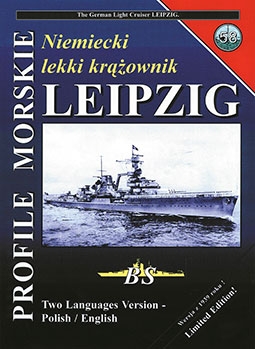 Profile Morskie 58 Niemiecki lekki krazownik Leipzig