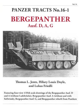 Bergepanther Ausf. D, A, G (Panzer Tracts No.16-1)
