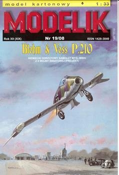 Blohm & Voss P.210 (Modelik 2008-19)