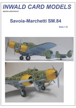 Savoia-Marchetti SM.84 (Inwald Card Models)
