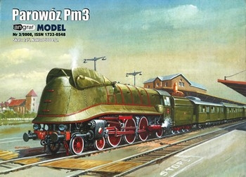 Parowoz Pm3 (Angraf Model 2008-03)