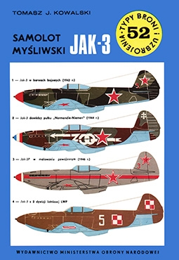 Samolot mysliwski Jak-3 [Typy Broni i Uzbrojenia 052]