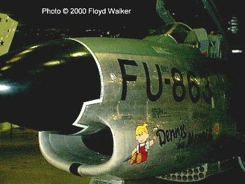 F-86D Sabre Dog Walk Around