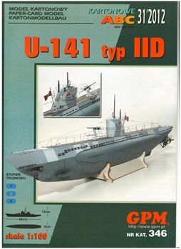 U-141 U-boot typ IID (GPM 346)