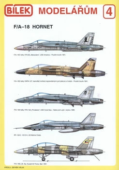 F/A-18 Hornet (Bilek Modelarum  4)