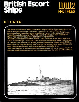 British Escort Ships (WW2 Fact Files)