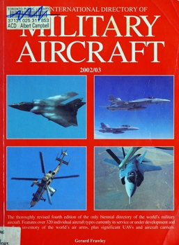 The International Directory of Military Aircraft 2002/03