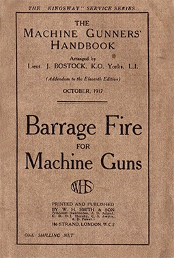 Barrage Fire for Machine Guns