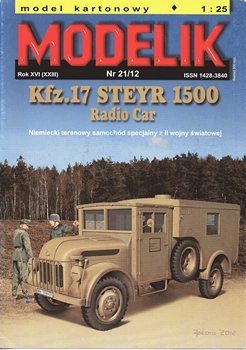 Kfz.17 Steyr 1500 Radio Car (Modelik 2012-21)
