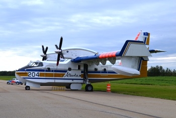 Bombardier CL-215T 'Alberta' C-GFSN Walk Around