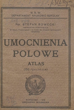 Umocnienie polowe. Atlas (1919)