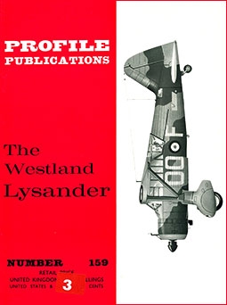 Westland Lysander Mks. I-III  [Aircraft Profile 159]