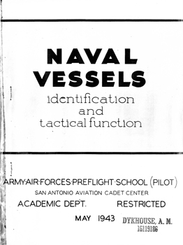 Naval Vessels Identification and Tactical Function